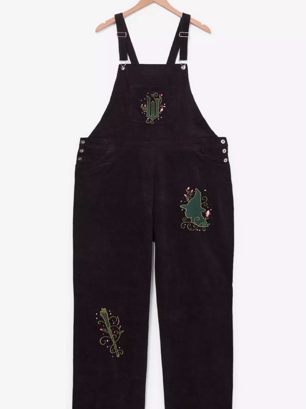 NWT Wicked  Elphaba Icons Corduroy Overalls
